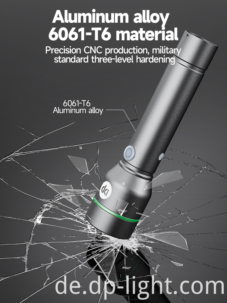 Aluminum alloy Focusing flashlight